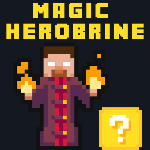 Magic Herobrine - smart brain & puzzle quest